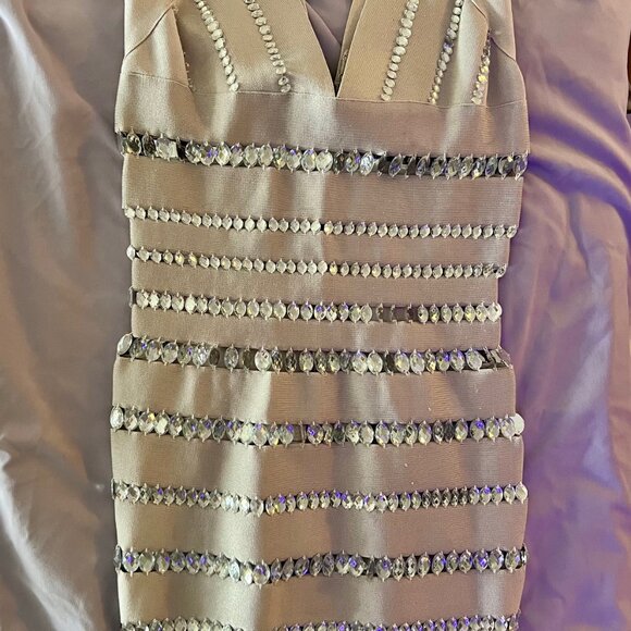 Herve Leger Swarovski Crystal, cocktail dress, like new, never worn, beautiful! - Picture 2 of 8